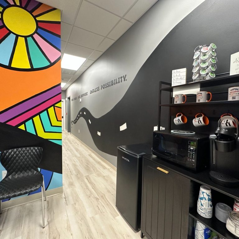 Sober Friends coffee station